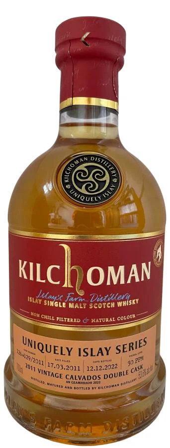 Kilchoman 2011 Serie exclusiva de Islay: un whisky escocés de pura malta Geamhradh 2022 | 700ML