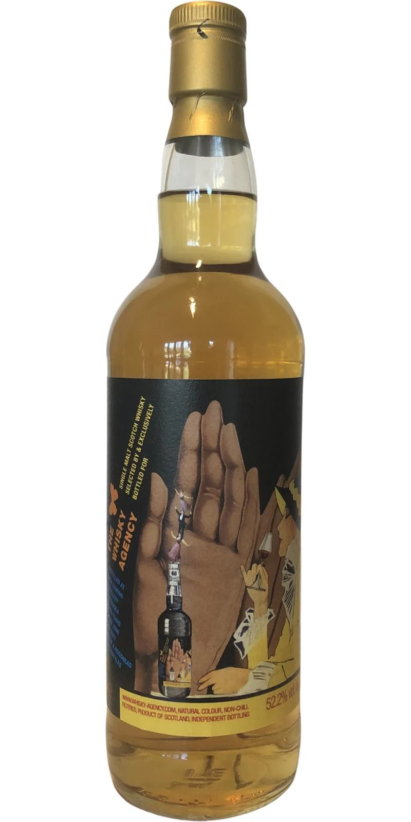 Croftengea 2006 The Whisky Agency secuencia el whisky escocés de 16 años | 700ML