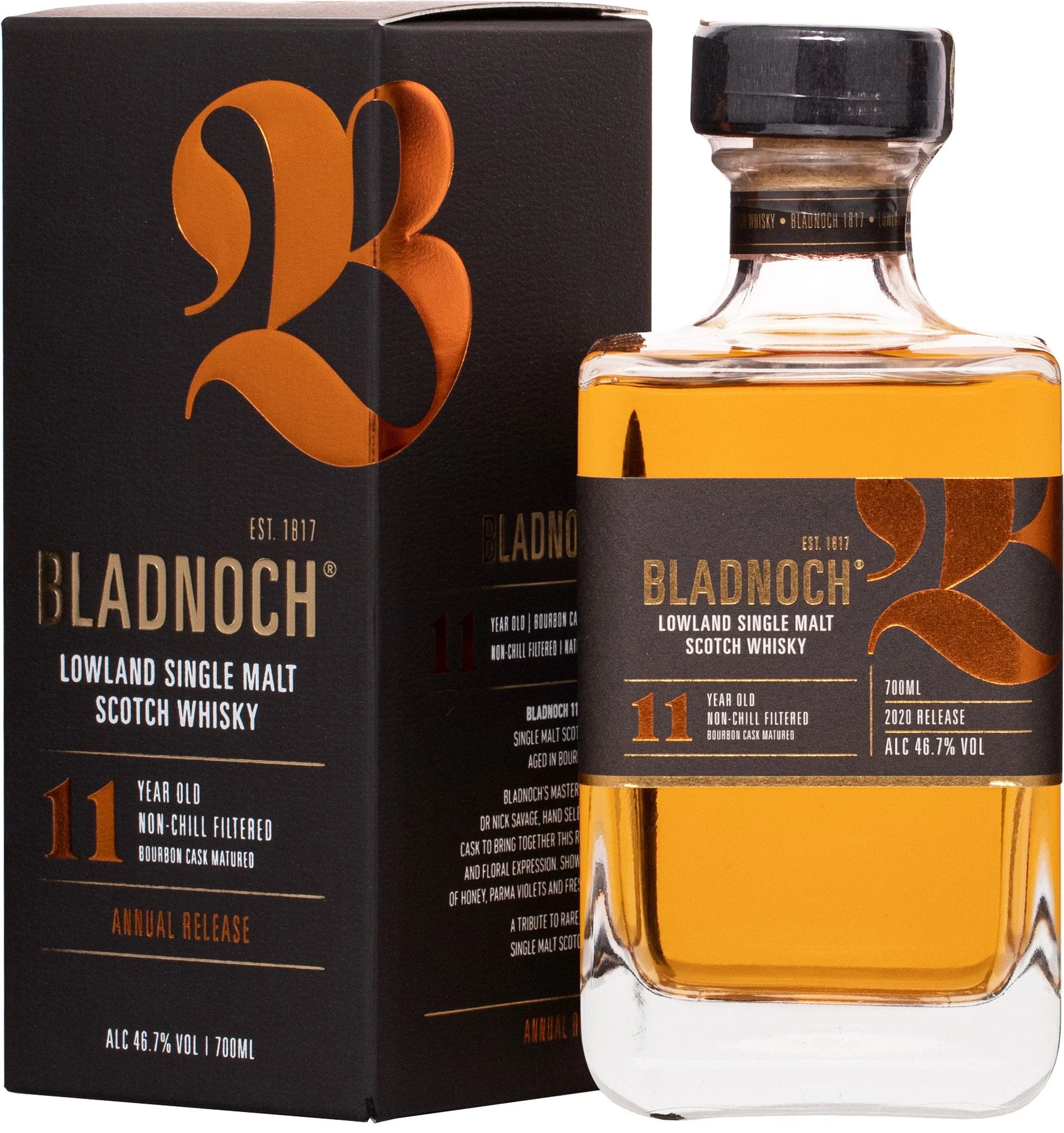 Bladnoch 11 Year Old (2023 Release) Scotch Whisky | 700ML - Whiskey