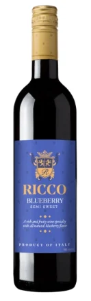 Ricco | Blueberry Semi Sweet Red - NV