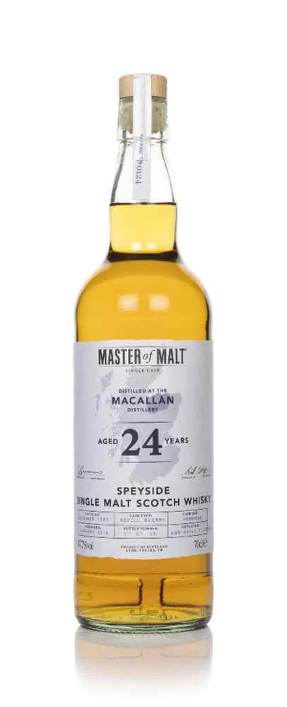 The Macallan 24 Year Old 1993 Single Cask (Private Label) | 700ML - Whiskey