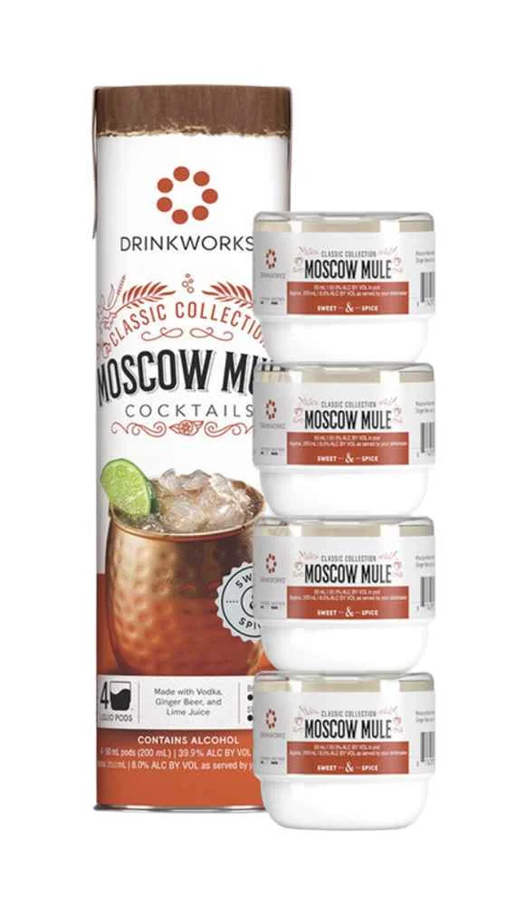 Drinkworks Moscow Mule Tube (4x Pods) | 4x50ML - Spirit
