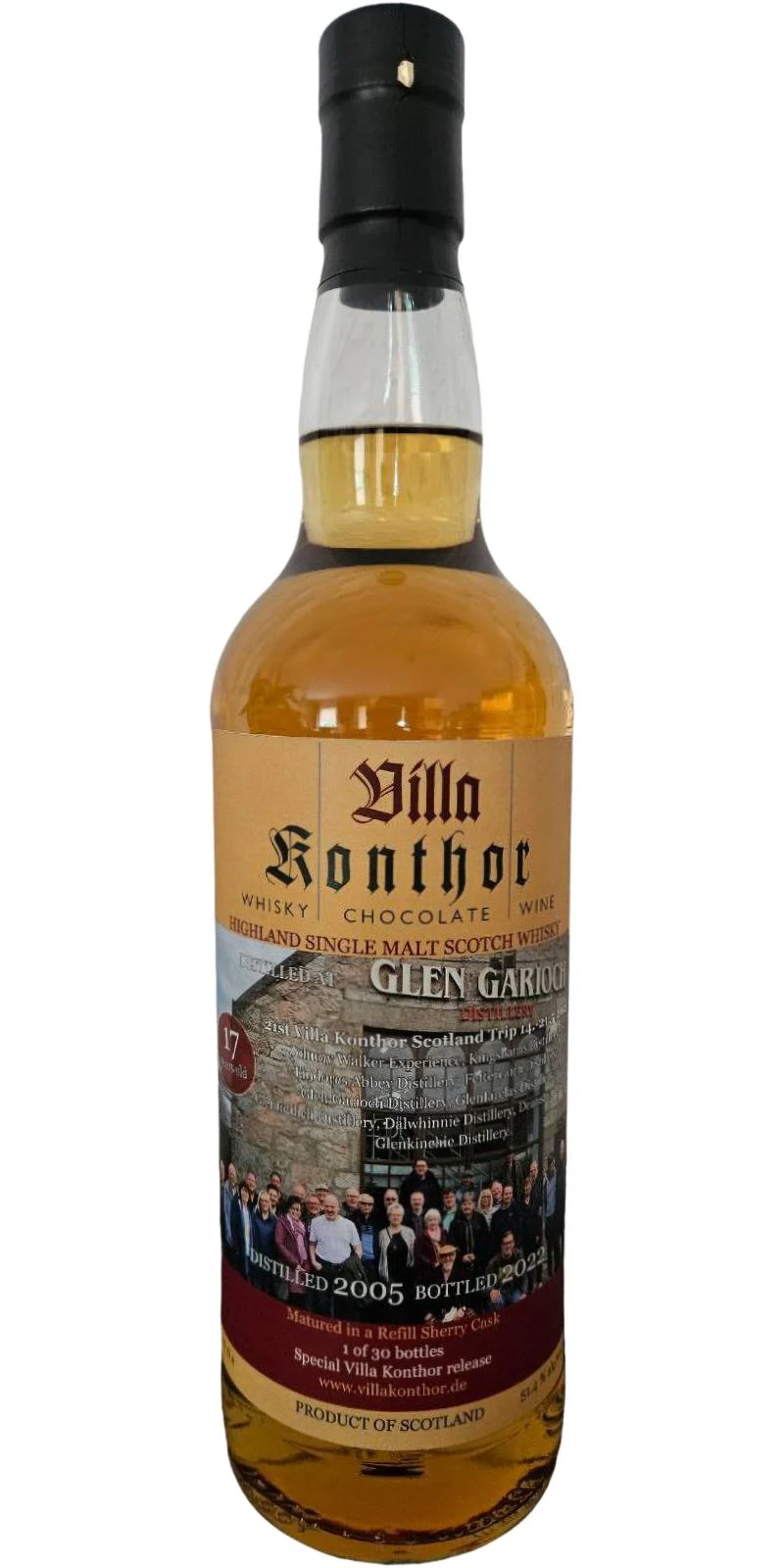 Glen Garioch 2005 VK 17 Year Old 2022 Release Single Malt Scotch Whisky | 700ML - Whiskey