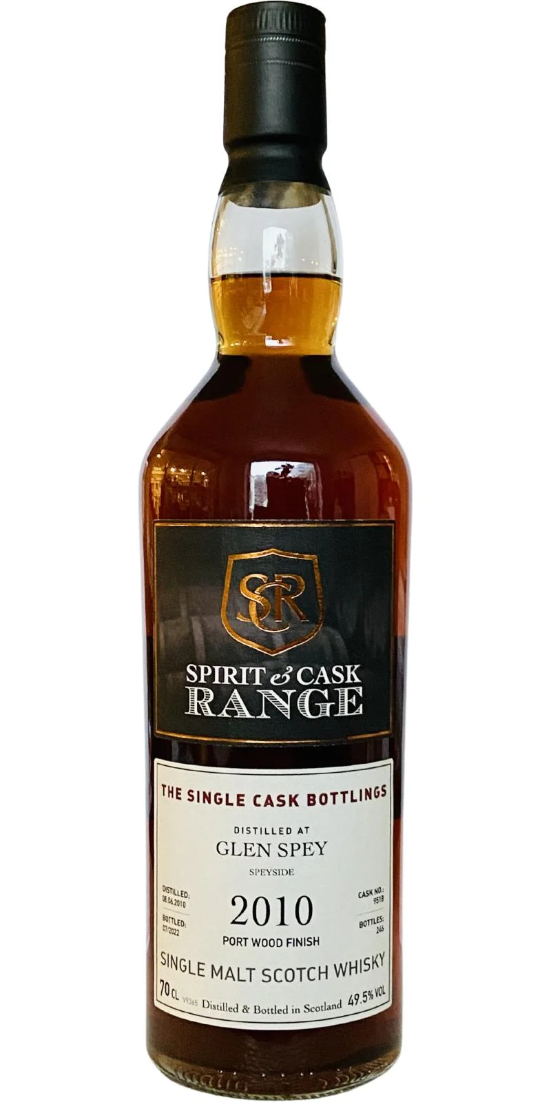 Glen Spey 2010 Whiskymax Spirit & Cask Range Single Malt Scotch Whisky | 700ML - Whiskey