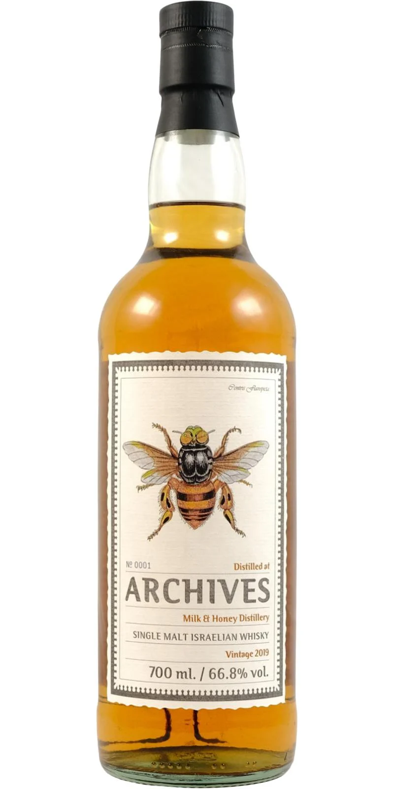 M&H 2019 Archives Stinging Bees Single Malt Whisky | 700ML - Whiskey