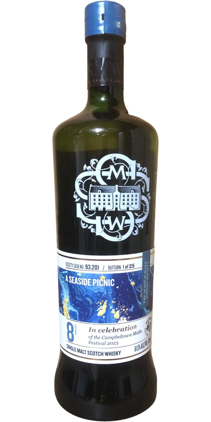 Glen Scotia 2014 (The Scotch Malt Whisky Society) A Seaside Picnic 8 Year Old Scotch Whisky | 700ML - Whiskey