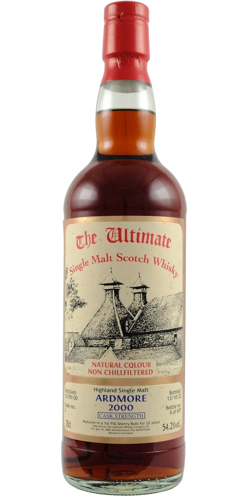 The Ultimate Ardmore 22 Year Old (D.2000, B.2022) Single Malt Scotch Whisky | 700ML - Whiskey