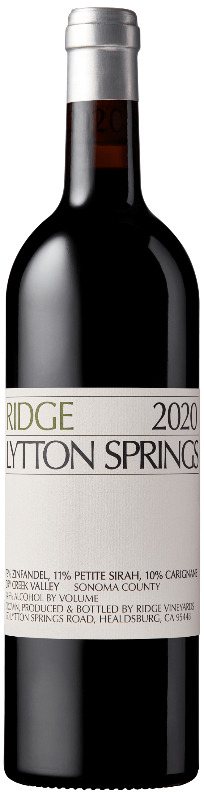 2020 | Ridge Vineyards | Lytton Springs - Wine