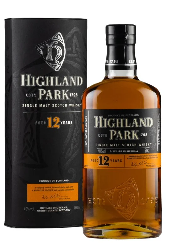 Highland Park 12 años c. Whisky escocés de pura malta de la década de 2000 | 700ML