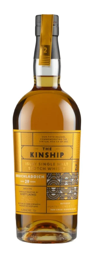 Bruichladdich 29 Year Old The Kinship 1991 Single Malt Scotch Whisky | 700ML - Whiskey