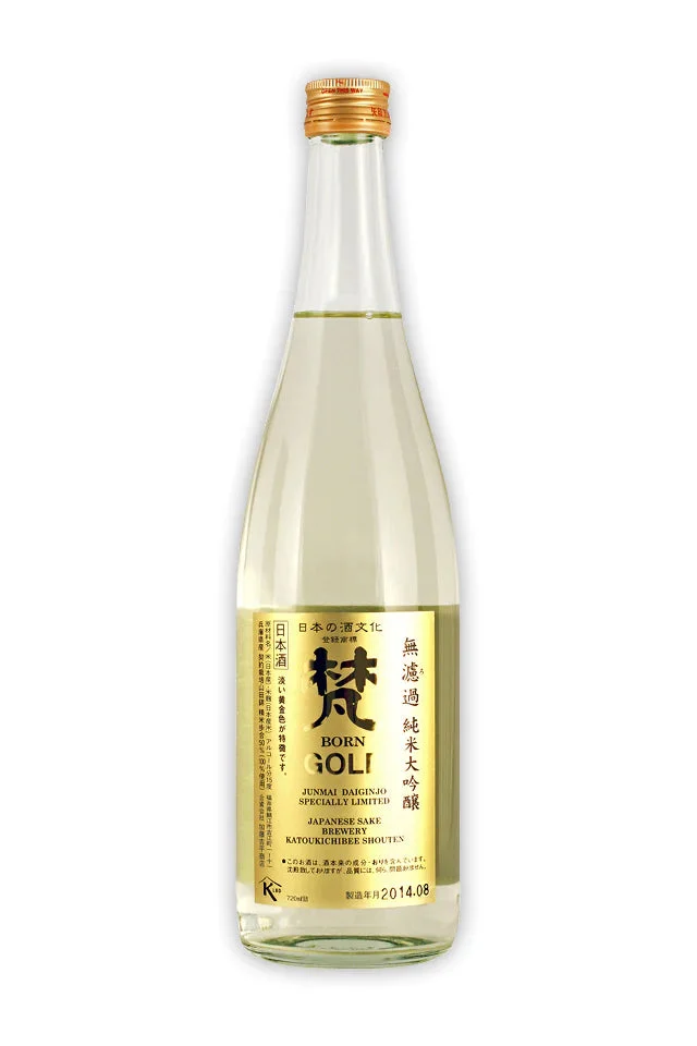 Katoukichibee Shouten Born Gold Muroka Junmai Daiginjo | 720ML - Sake