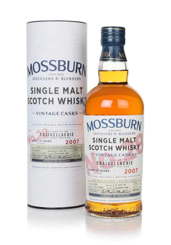 Craigellachie 13 Year Old 2007 - Vintage Casks (Mossburn) | 700ML