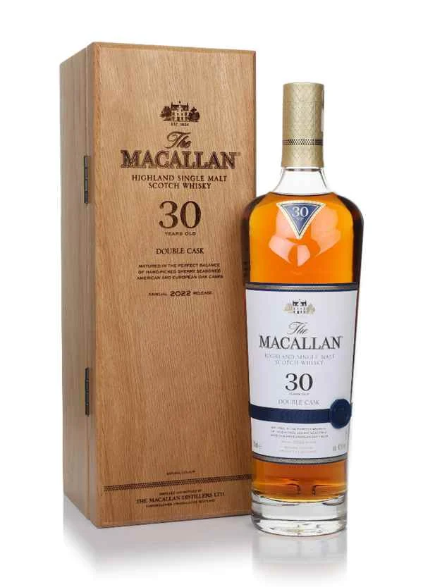 The Macallan 30 Year Old Double Cask (2022 Release) | 700ML - Whiskey