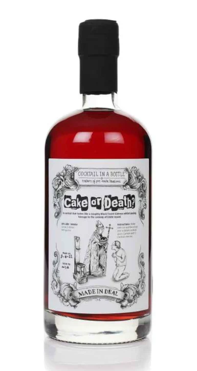 Cocktail in a Bottle Cake or Death | 500ML