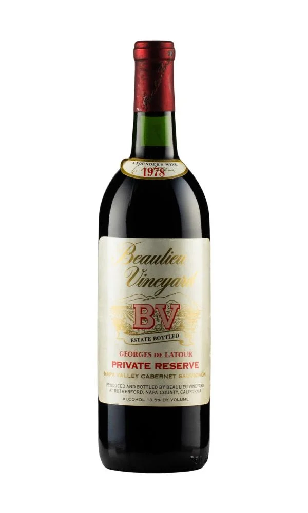 1978 | Beaulieu Vineyard | Georges de Latour Private Reserve Cabernet Sauvignon - Wine
