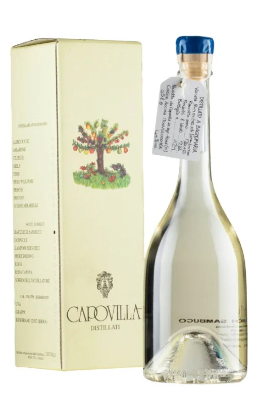 Capovilla Distillato Bacche di Sambuco Eau de Vie | 500ML