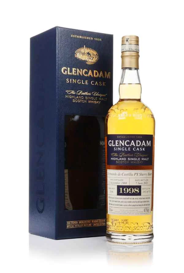 Glencadam 22 Year Old 1998 (cask 2496) - Fernando de Castilla Pedro Ximénez Sherry Butt | 700ML