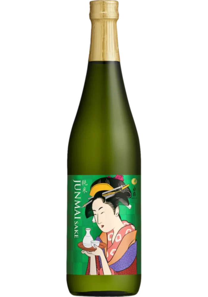 Hakutsuru Ukiyo-e Label Junmai Sake | 720ML