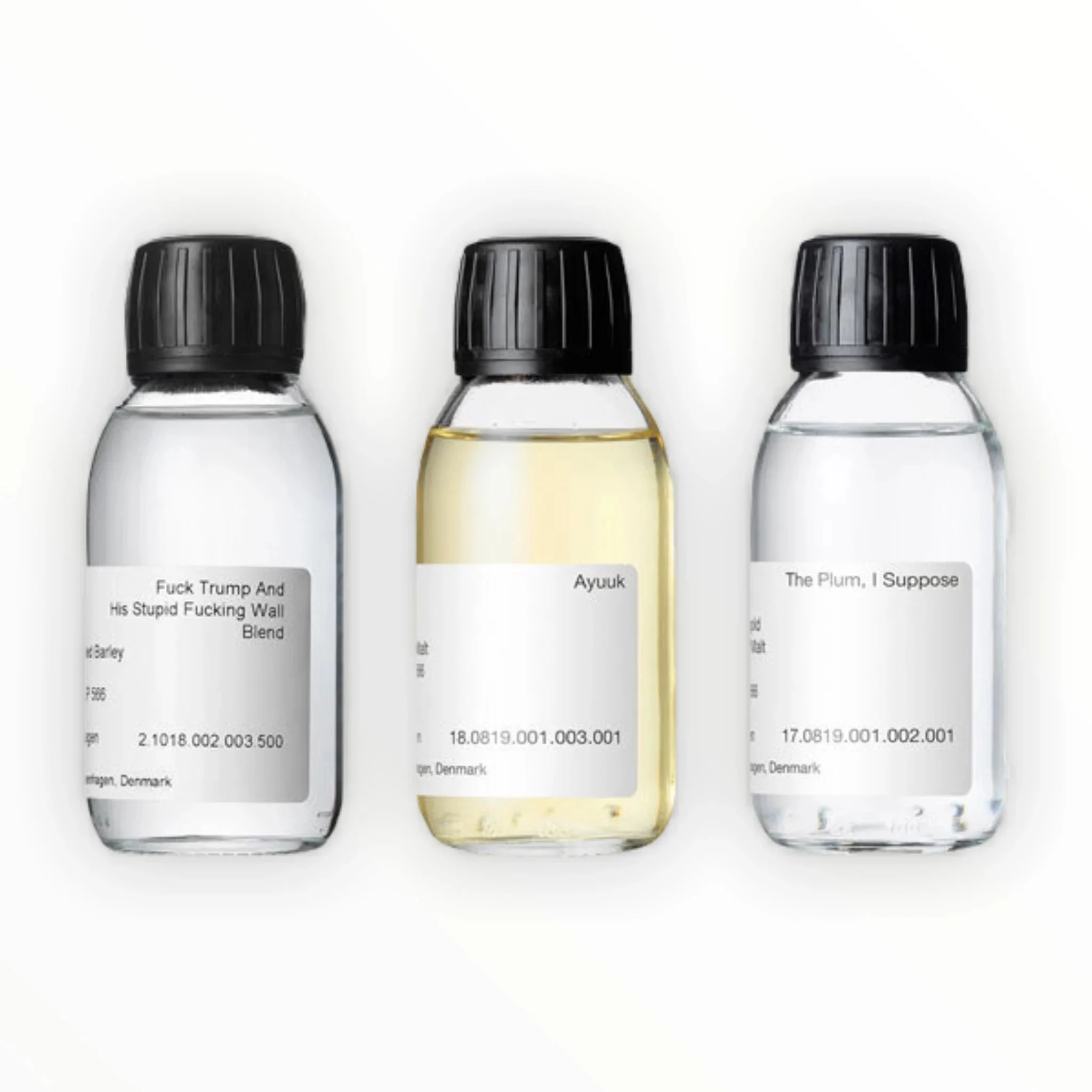 Empirical Spirits Flavourpack 2- Fuck Trump, Ayuuk, The Plum | 3X100ML