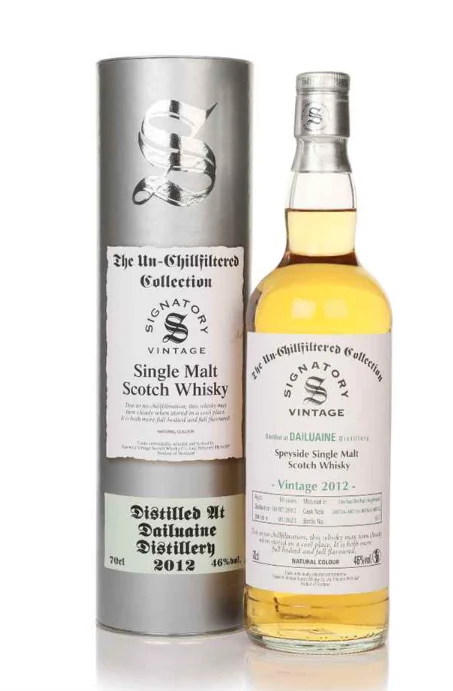 Dailuaine 10 Year Old 2012 (casks 308754 & 308758 & 308762 & 308763) - Un-Chilfiltered Collection (Signatory) | 700ML