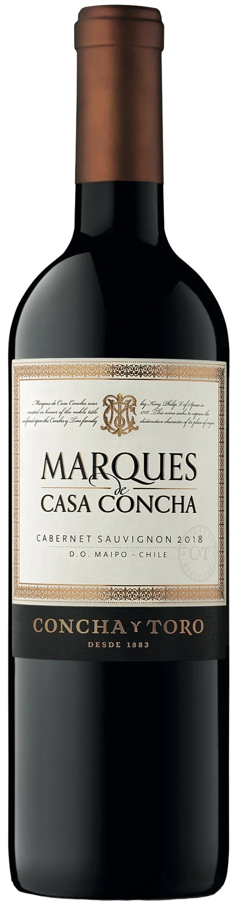2018 | Marques de Casa Concha | Cabernet Sauvignon - Wine