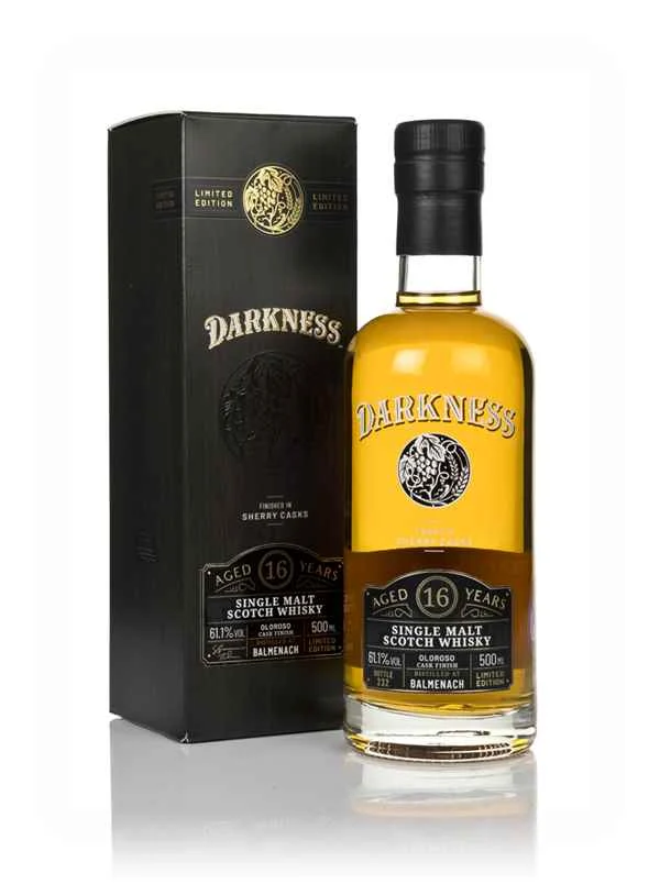 Balmenach 16 Year Old Oloroso Cask Finish (Darkness) | 500ML - Whiskey