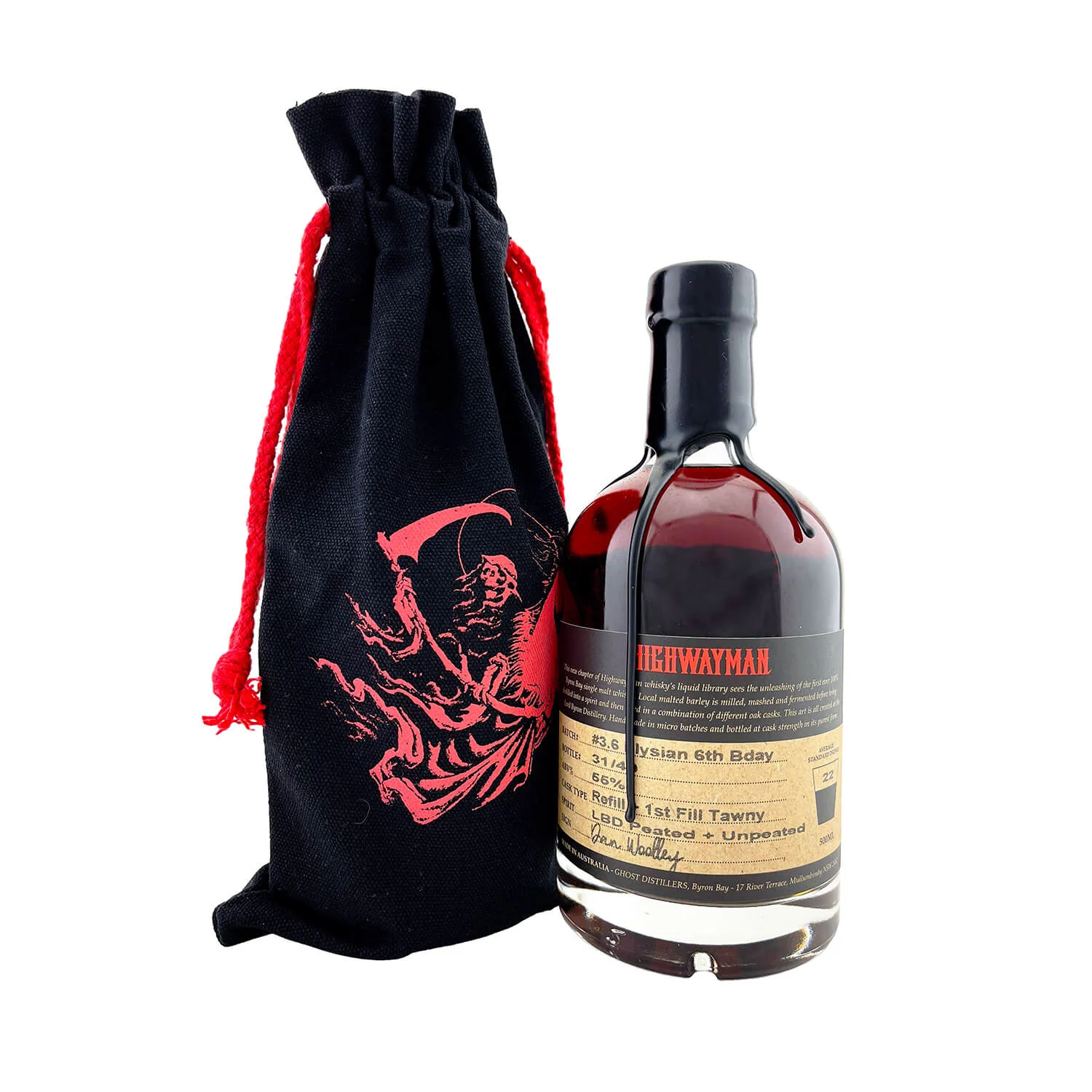 Highwayman 6th Anniversary Elysian Whisky Bar 2022 Release (Batch 3.6) Single Malt Scotch Whisky | 500ML - Whiskey