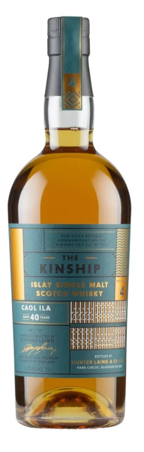 Caol Ila 40 Year Old The Kinship 1980 Single Malt Scotch Whisky | 700ML - Whiskey