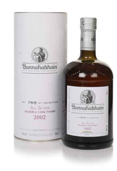 Bunnahabhain 17 Year Old 2002 Madeira Cask Finish - Feis lle 2020 Single Malt Scotch Whisky | 700ML