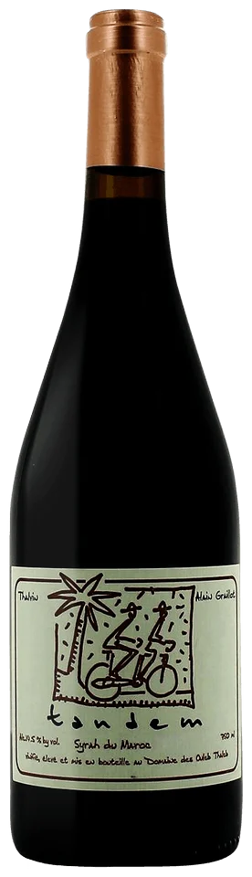 2017 | Domaine des Ouled Thaleb | Tandem Syrah du Maroc - Wine