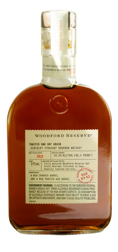 Woodford Reserve Toasted Oak Oat Grain Bourbon Distillery Series | 375ML - Whisky