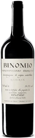 2018 | Binomio | Montepulciano d'Abruzzo Riserva - Wine