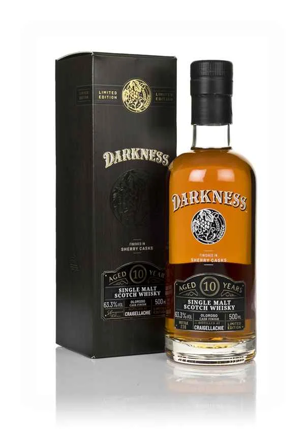 Craigellachie 10 Year Old Oloroso Cask Finish (Darkness) | 500ML - Whiskey