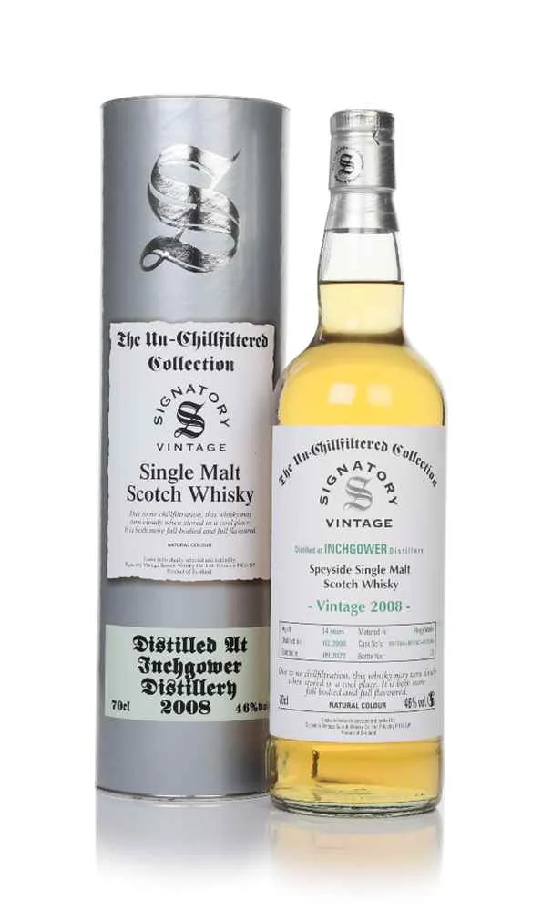 Inchgower 14 años 2008 (barricas 801504, 801505 y 801506) - Colección Un-Chillfiltered (Firmante) | 700ML