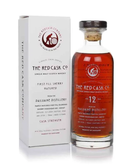 Dailuaine 12 Year Old 2009 (cask 300127) - Single Cask Series (The Red Cask Company) | 700ML