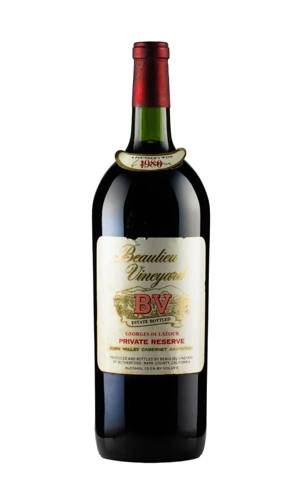 1980 | Viñedo Beaulieu | Georges de Latour Reserva Privada Cabernet Sauvignon (Magnum) - Wine