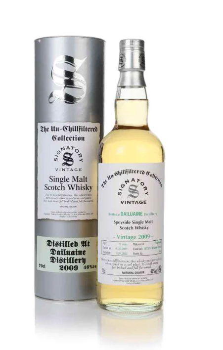 Dailuaine 12 Year Old 2009 (cask 307387 & 307404 & 307410) - Un-Chillfiltered Collection (Signatory) | 700ML