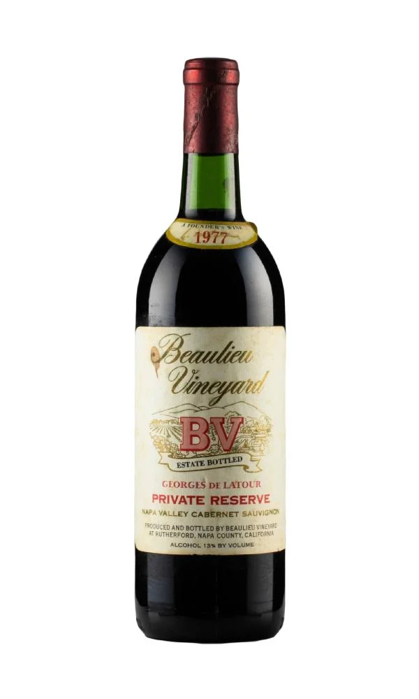 1977 | Viñedo Beaulieu | Georges de Latour Reserva Privada Cabernet Sauvignon - Wine