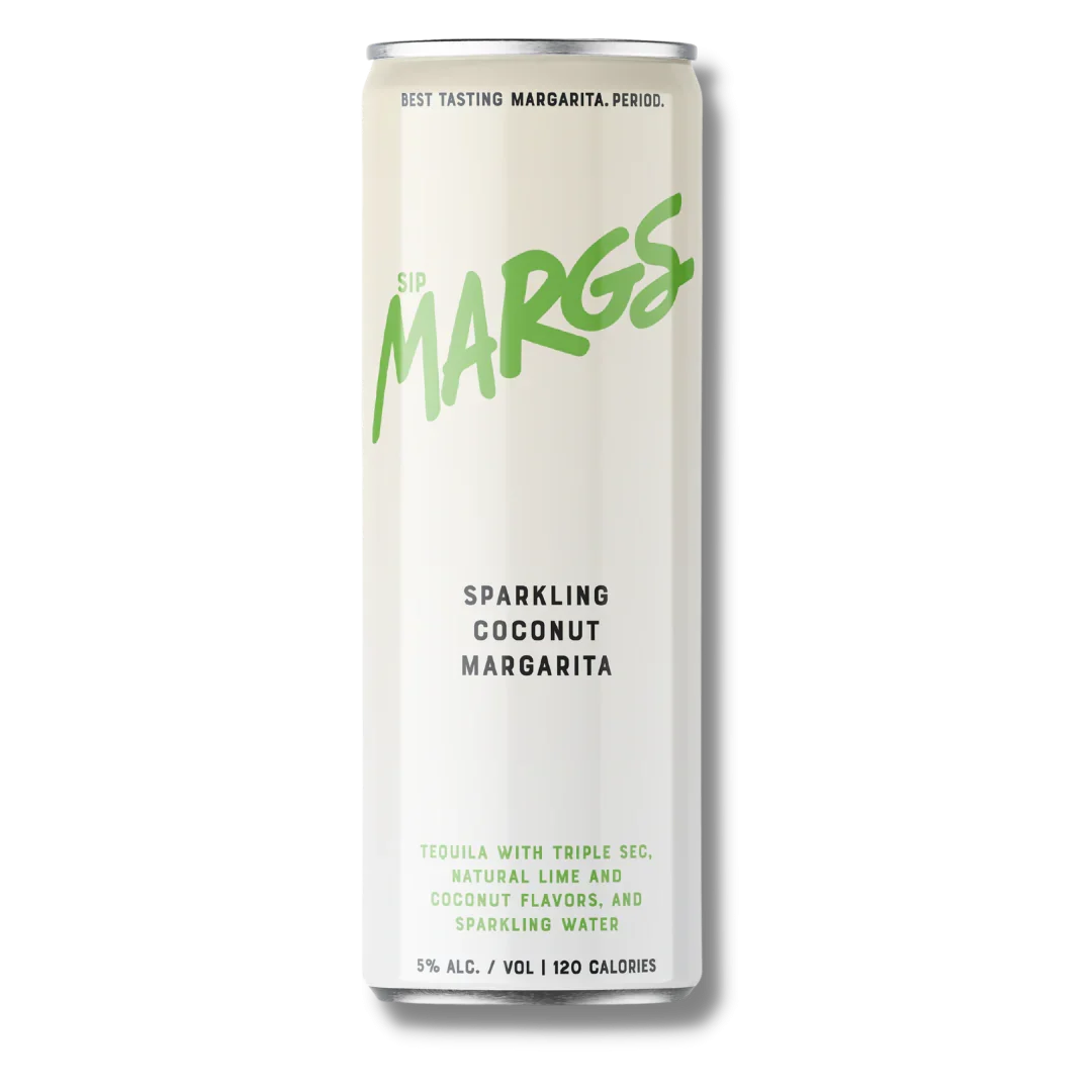 SipMargs Sparkling Coconut Margarita | (4)*355ML - Cocktail