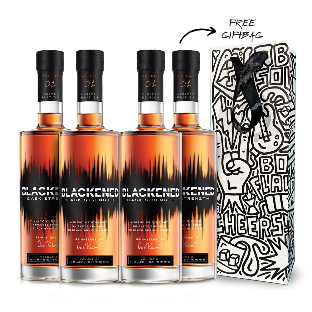METALLICA | BLACKENED™ WHISKEY CASK STRENGTH | LIMITED EDITION 2023 (4) DRINK ONE | COLLECT THREE