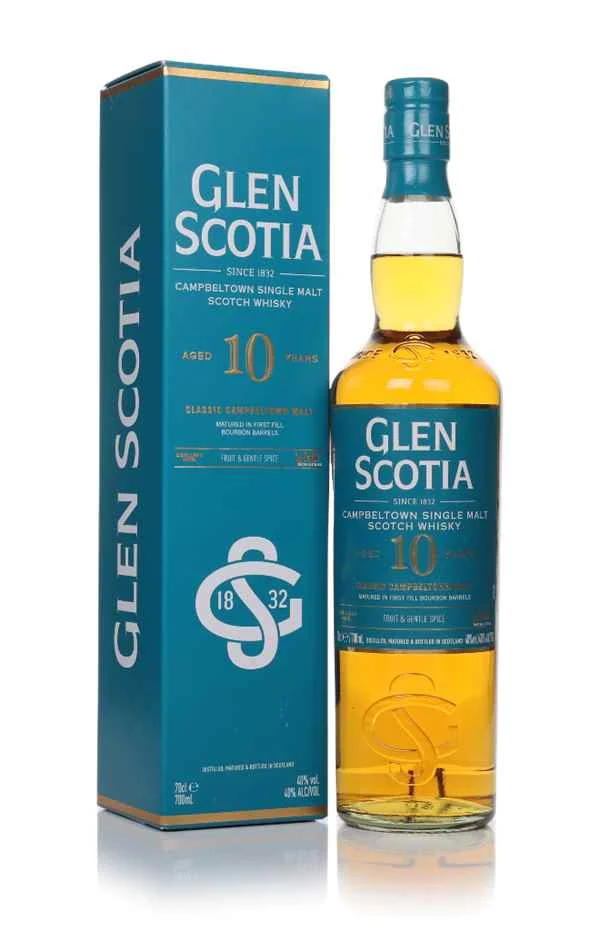 Glen Scotia 10 Year Old Classic Campbeltown Malt | 700ML - Whiskey