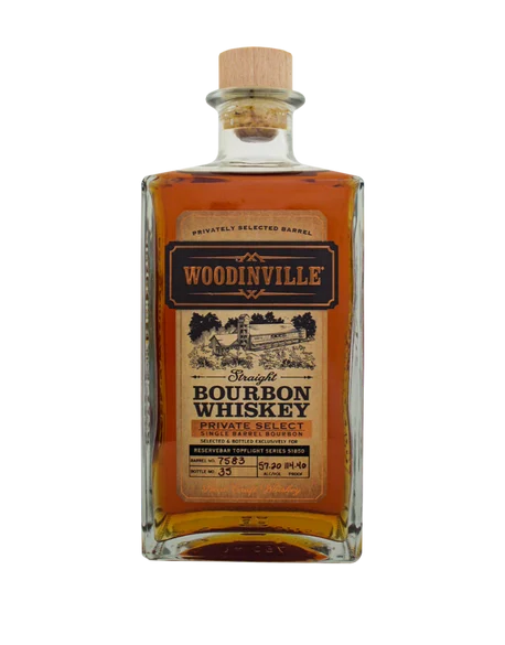 Woodinville S1B50 Private Select Single Barrel Bourbon Whiskey