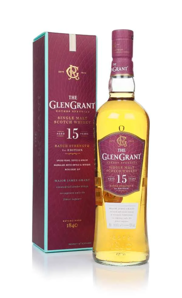 Glen Grant 15 Year Old Batch Strength | 700ML - Whiskey