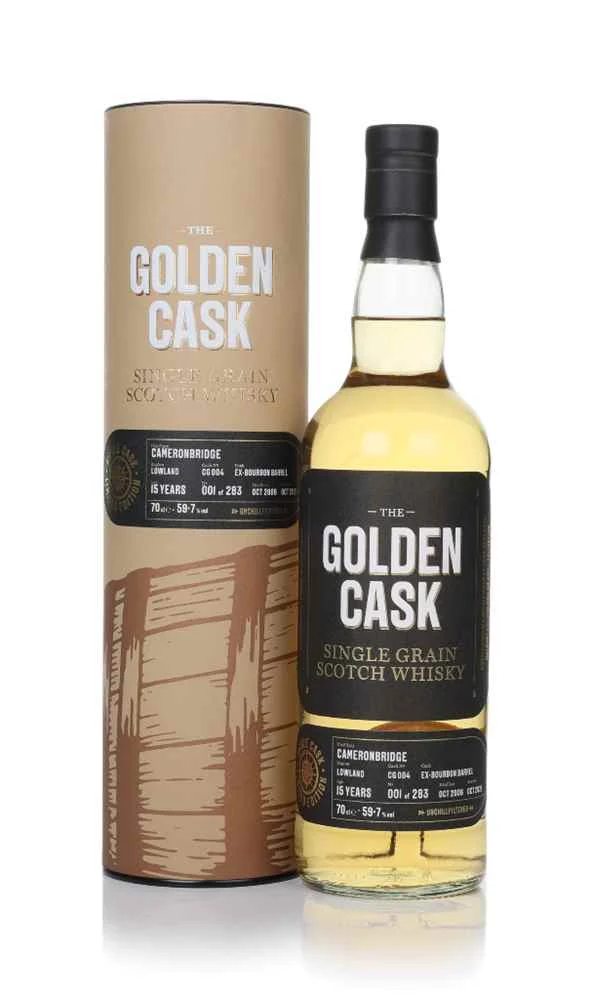 Cameronbridge 15 Year Old 2006 (cask CG004) - The Golden Cask (House of Macduff) | 700ML