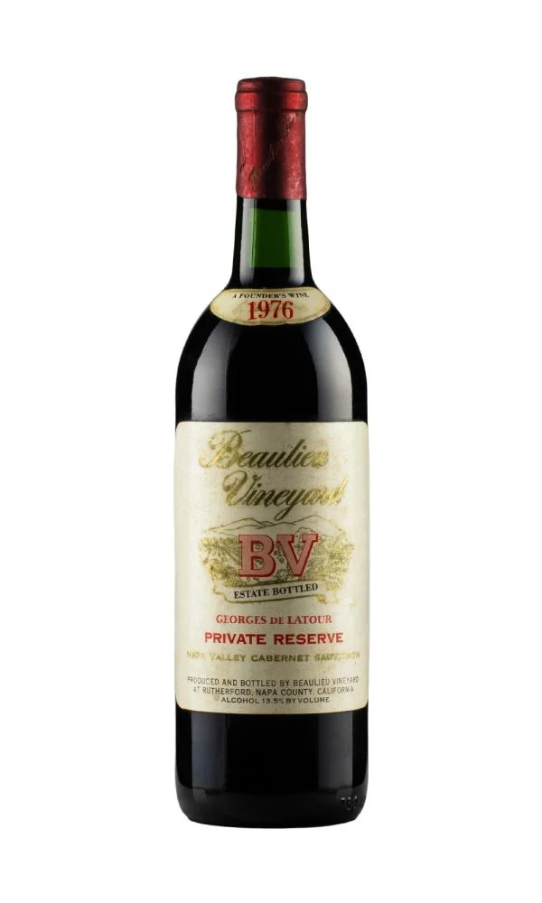 1976 | Viñedo Beaulieu | Georges de Latour Reserva Privada Cabernet Sauvignon - Wine