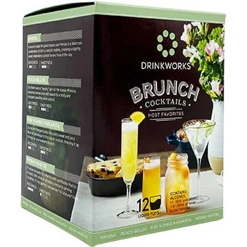 Drinkworks Brunch Variety Pack | 12X50ML - Cocktail
