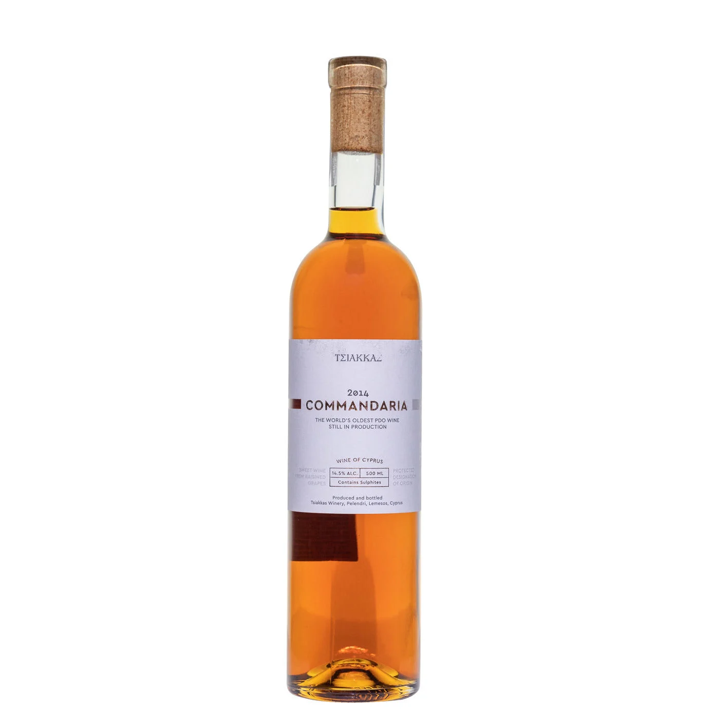 2014 | Tsiakkas Winery | Commandaria (Half Litre)