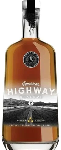American Highway Reserve Route 2 Bourbon Whisky - Whiskey
