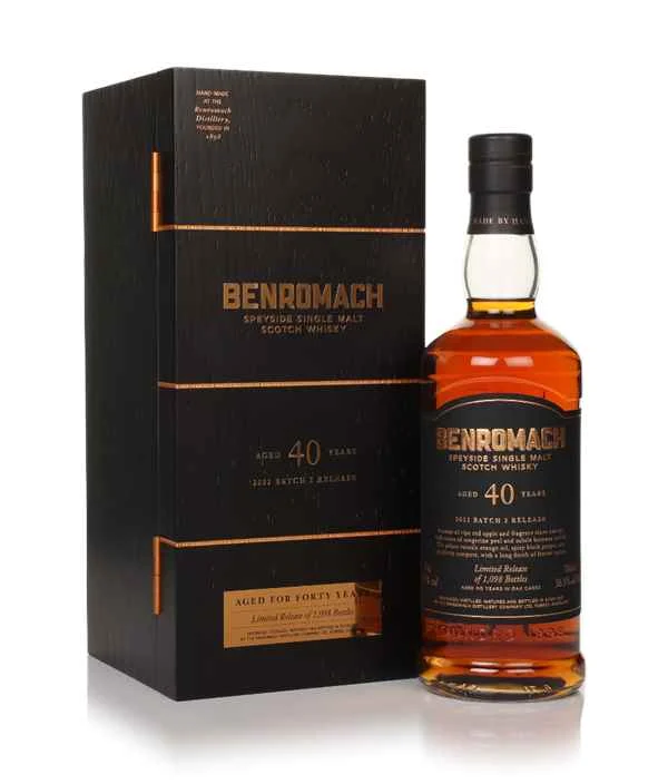 Benromach 40 años - Lanzamiento del lote 2 de 2022 | 700ML
