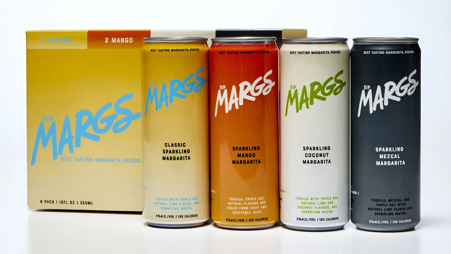 SipMargs Variety Pack | (8)*355ML - Cocktail